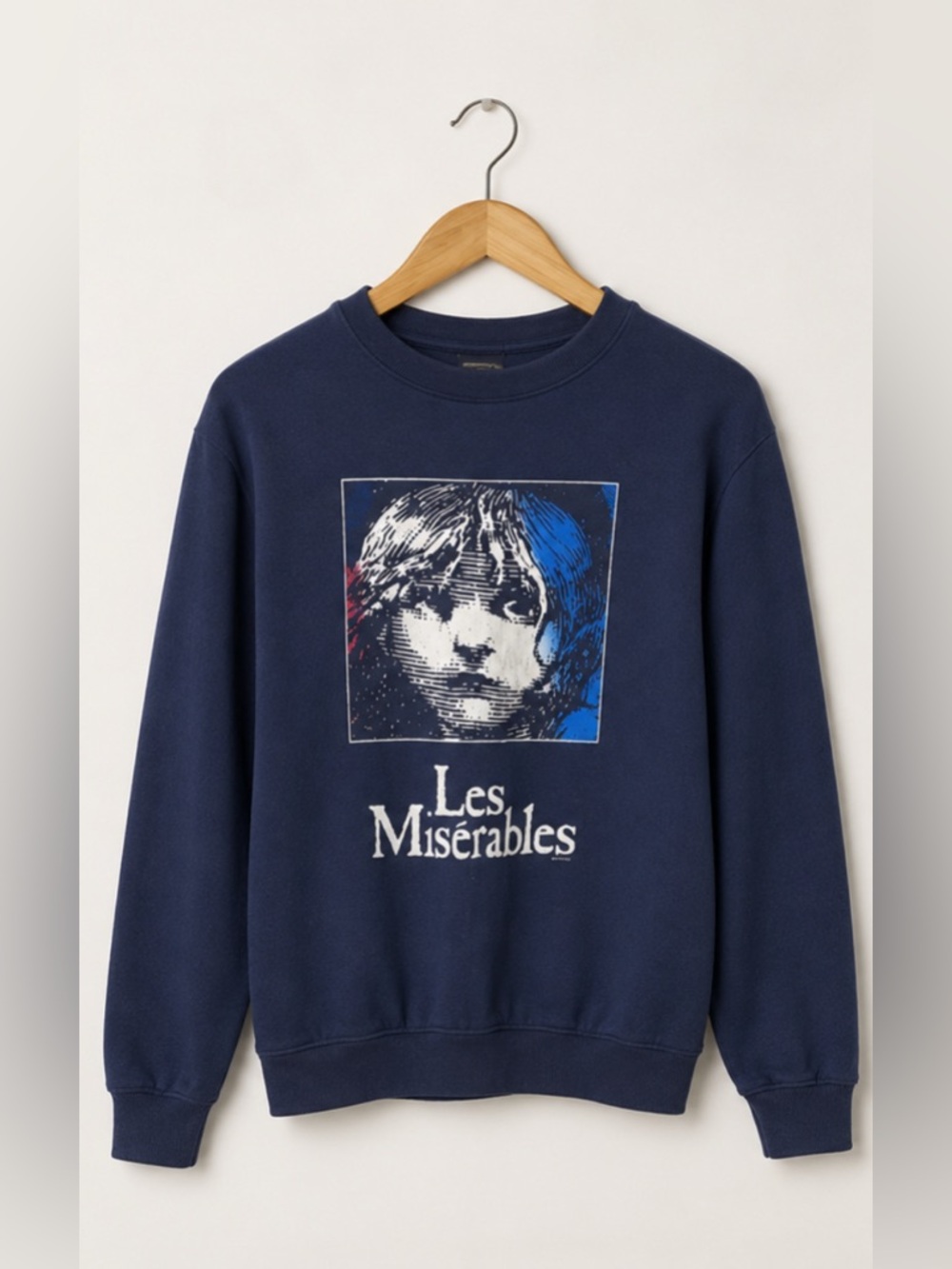 Vintage 1986 Les Misérables Broadway Musical Crewneck Sweatshirt USA Size Medium